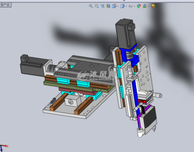 三軸伺服（數(shù)控旋轉(zhuǎn)臺）設(shè)計模型及其在機械設(shè)備與配件中的應(yīng)用