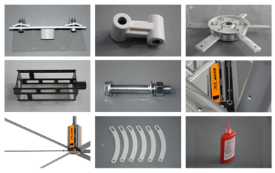 車站工業(yè)大風(fēng)扇 機械設(shè)備及核心配件設(shè)計解析